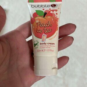 Brand New BUBBY t Peach Ice Tea Body Cream Size 1.01oz